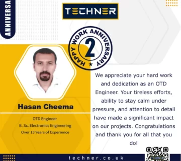 Techner - Work-Anniversary-Hasan-Cheema