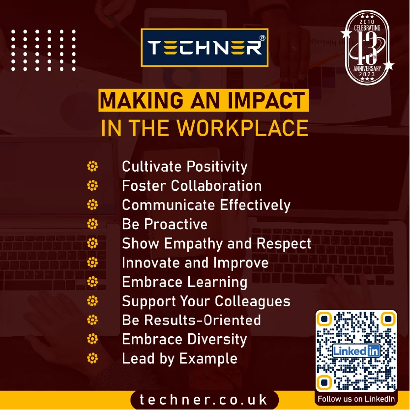 Techner - How to Make impact at Workplace