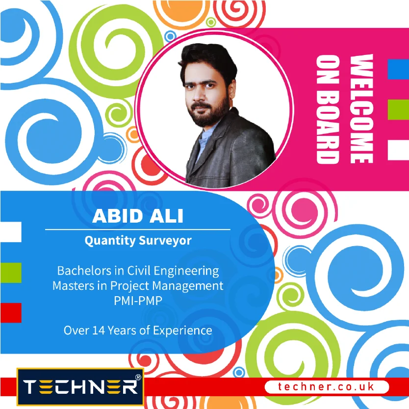 Techner New Staff Joining Welcome Onboard Abid Ali