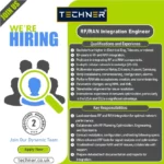 Techner Jobs Opening RF/RAN Integration Engineer