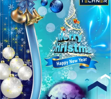 Techner LinkedIn Happy New Year and Merry Christmas