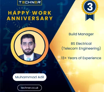 Techner - Staff Work Anniversary - Muhammad Adil