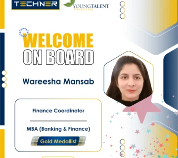 Techner - Welcome Aboard - Wareesha Mansab