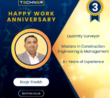 Techner - Staff Work Anniversary - Baqir Sheikh