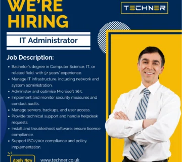 Techner - Jobs - IT Administrator