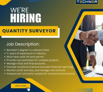 Techner - Jobs - Quantity Surveyor