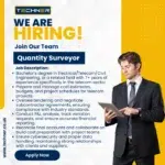 Techner - Jobs - Quantity Surveyor