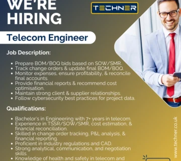 Techner - Jobs - Telecom Engineer