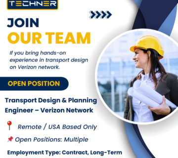 Transport Design Planning Engineer – Verizon Network Job Post 360x320