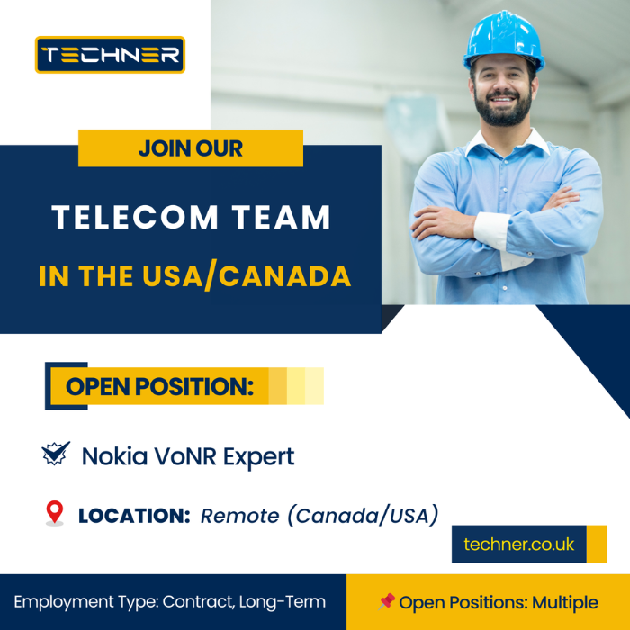 2025 12 09 Nokia VoNR Expert Job Post